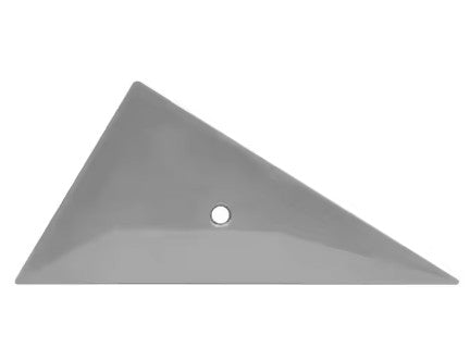 Collection of silver EZ Reach squeegees displayed, showcasing the option for professionals who prefer a hard card texture.