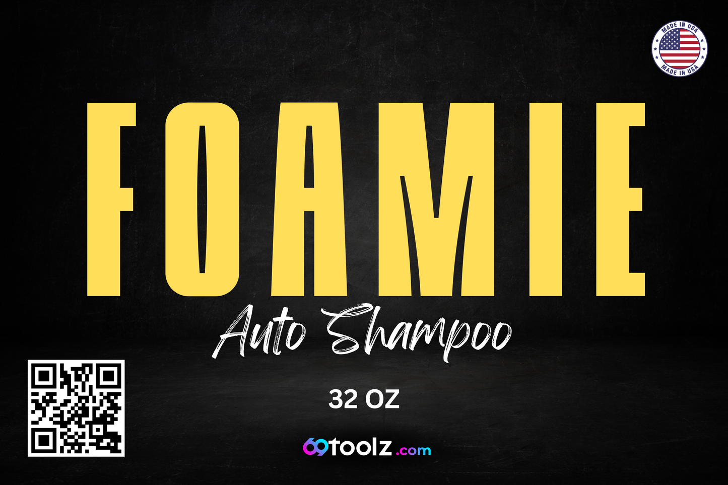 FOAMIE by 69toolz.com – 32oz Car Foam Shampoo