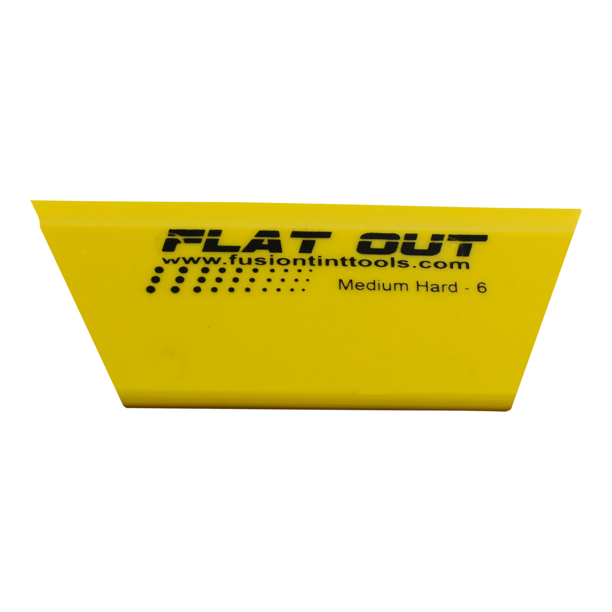 5” Yellow Flat Out Squeegee Blade- Cropped