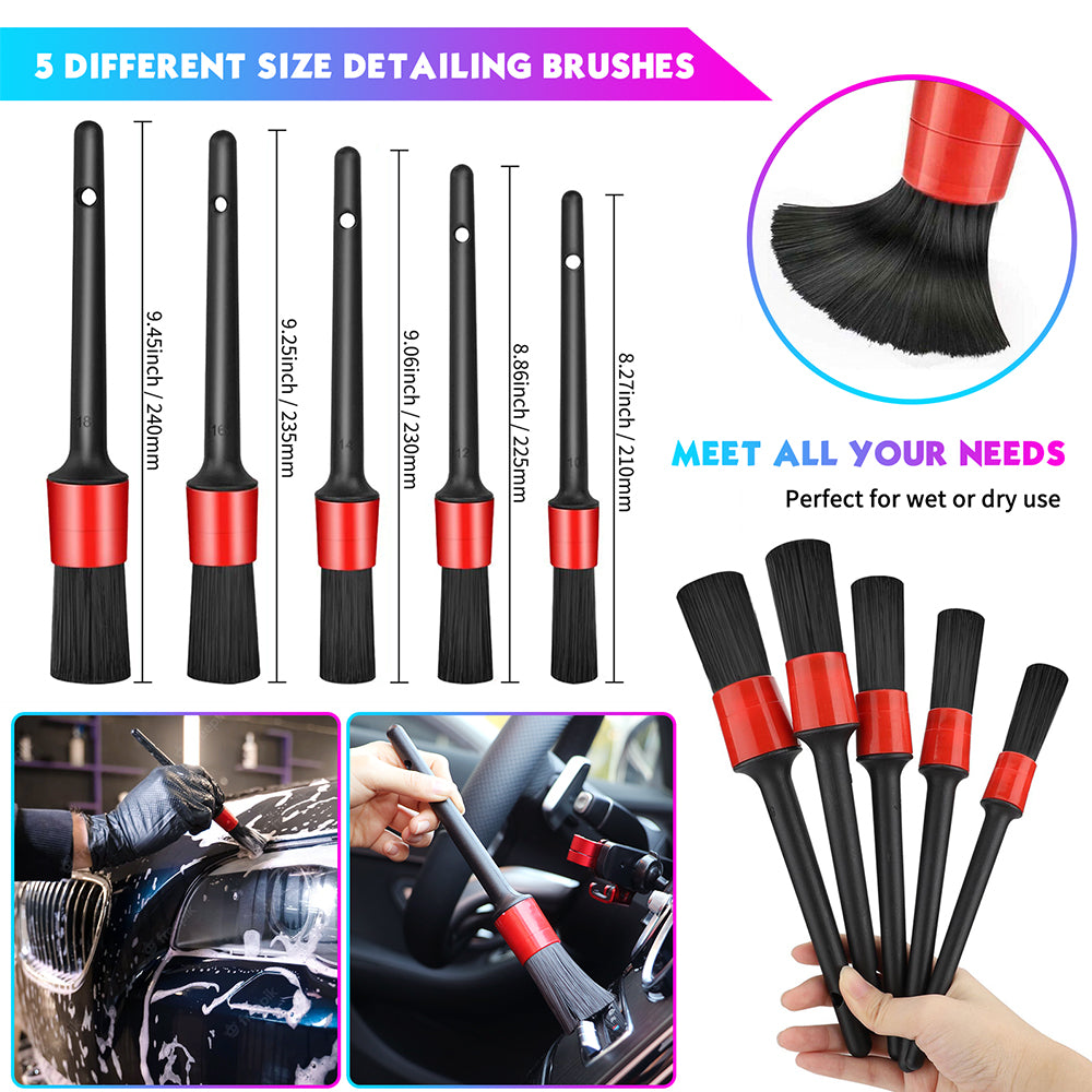 69TOOLZ Interior & Exterior Car Cleaning Kit 21PCS