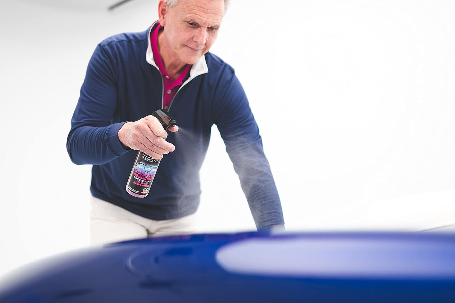 Final gloss look on a car after application of P&S Detailing C4001 Dream Maker, showcasing the amplified shine and depth.