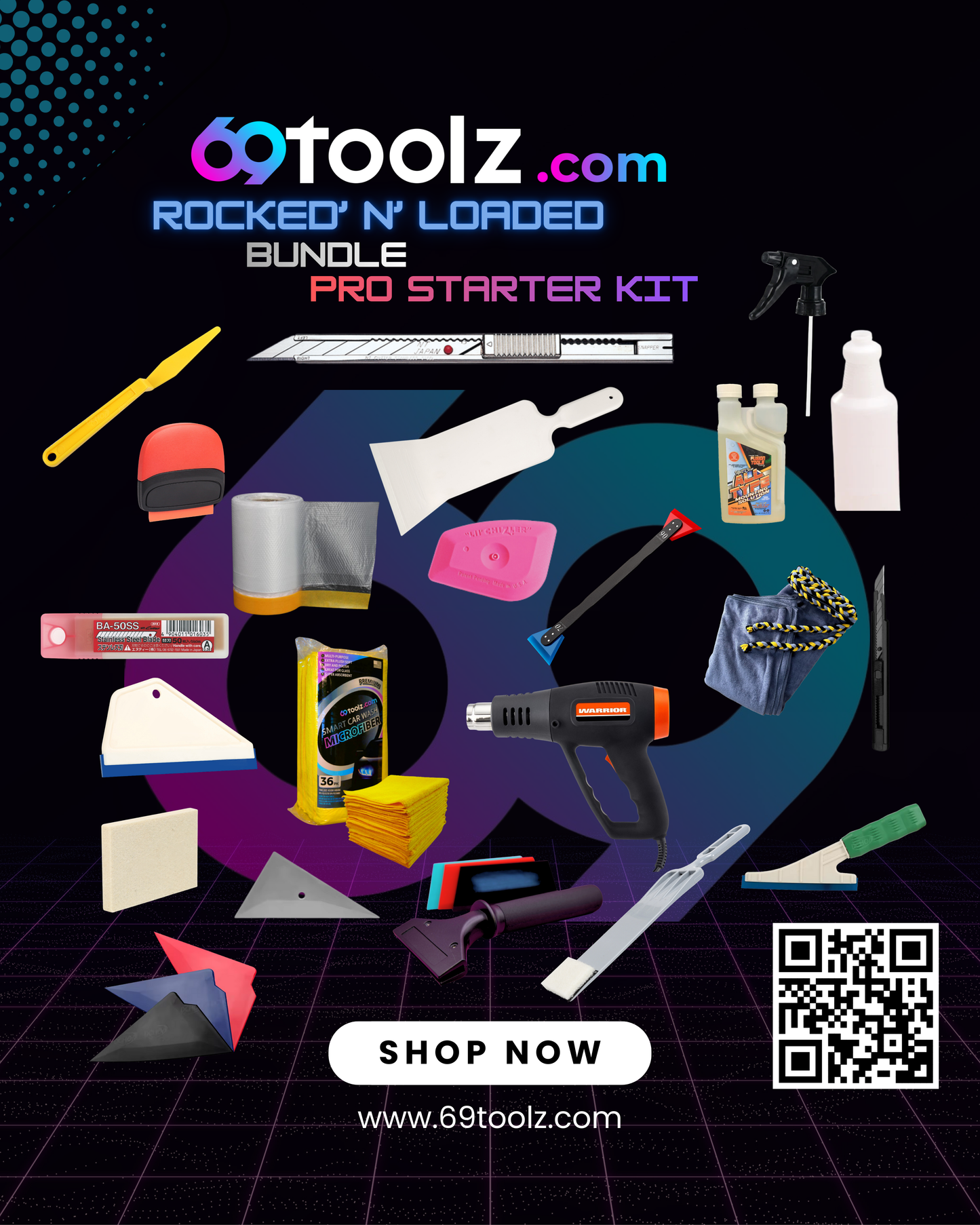 Professional Window Tint Starter Kit