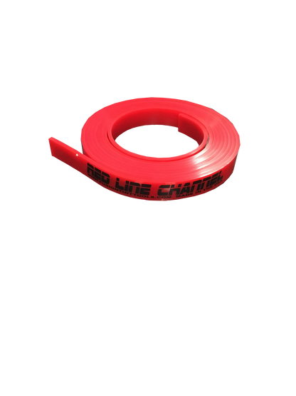Fusion 120" Squeegee Channel Refill - Orange ,Blue & Red Rolls