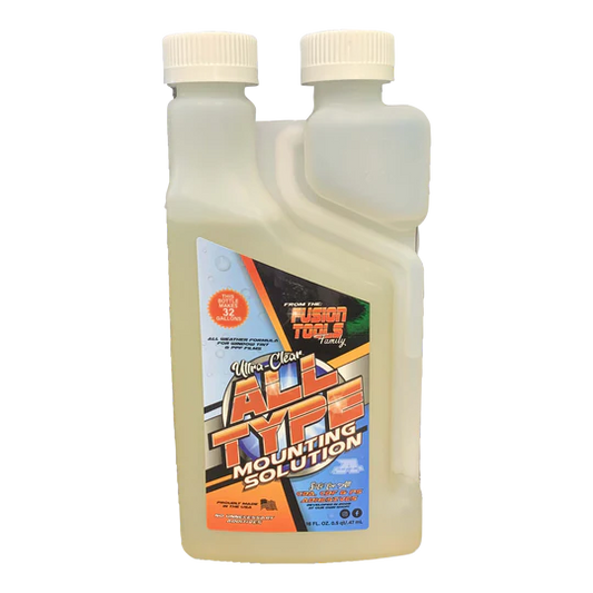 1/2 QUART FUSION ALL TYPE ULTRA CLEAR MOUNTING SOLUTION