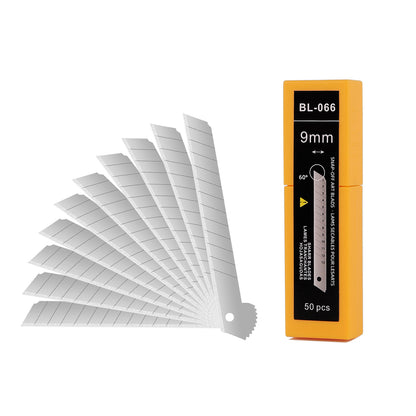 Precision Steel Tint Blade pack for professional window tinting - front view.