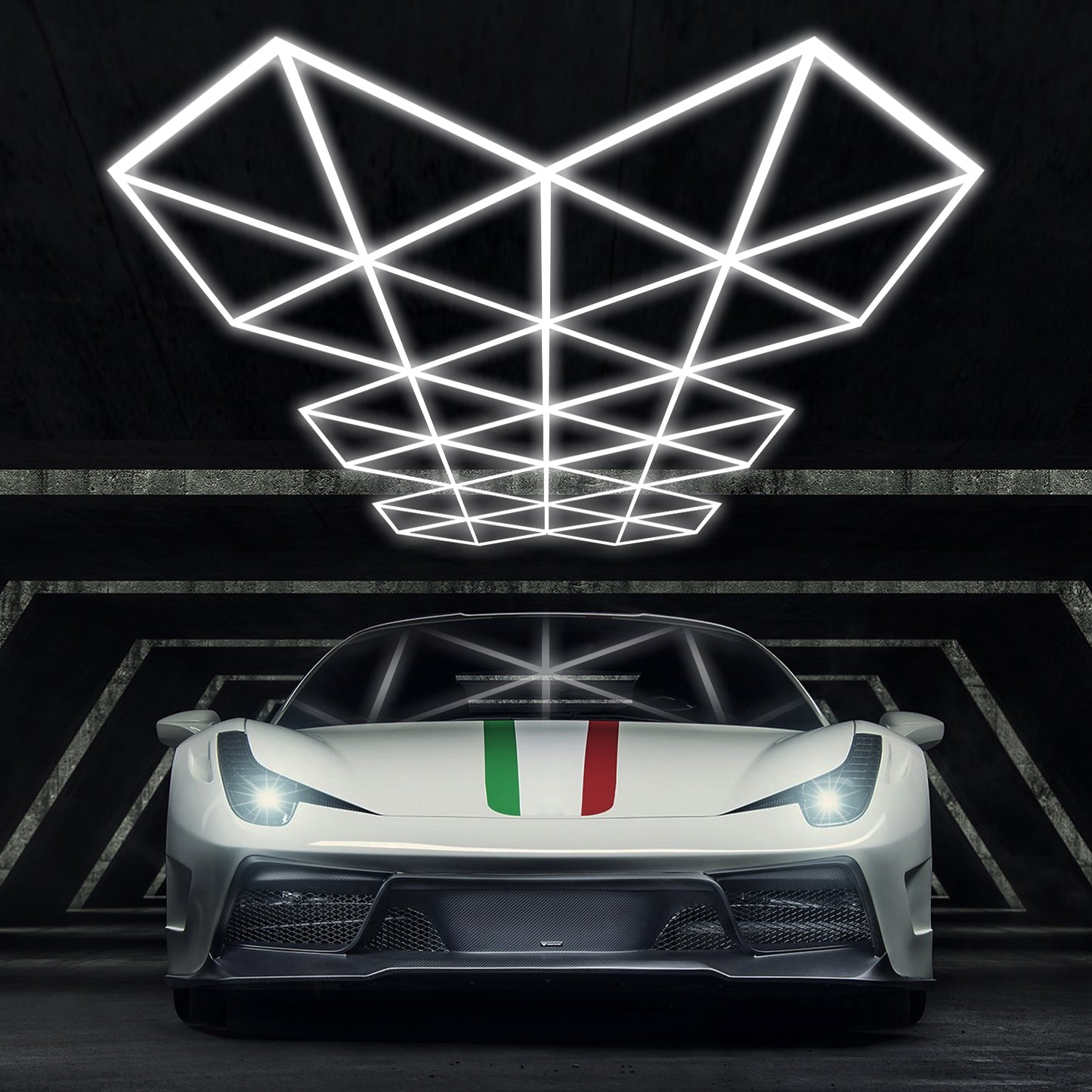 Serenity Hexagon LED Focus Light - Model ST6106