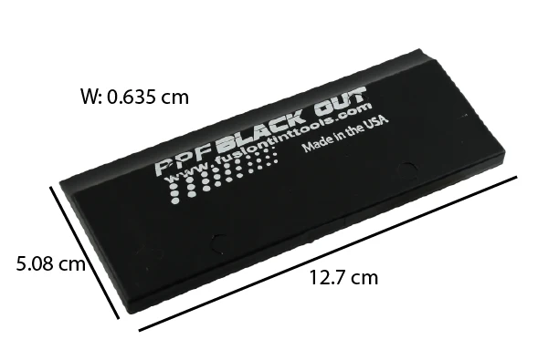 5" PPF Black Out Squeegee Blade