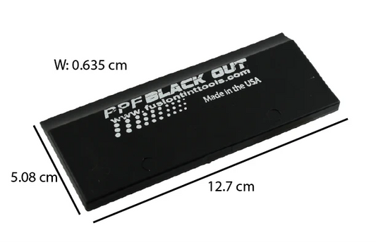 5" PPF Black Out Squeegee Blade