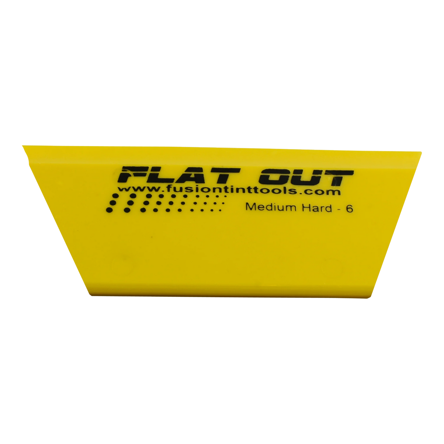 5” Yellow Flat Out Squeegee Blade- Cropped