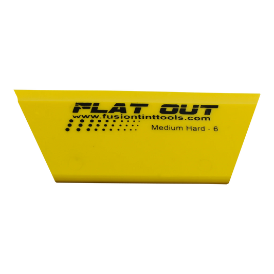 5” Yellow Flat Out Squeegee Blade- Cropped