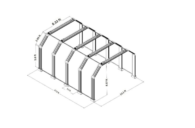 Portaleon Hexagon LED Tunnel Light - Model SGE1006