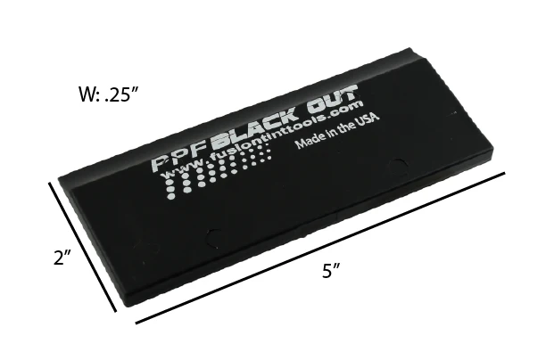 5" PPF Black Out Squeegee Blade