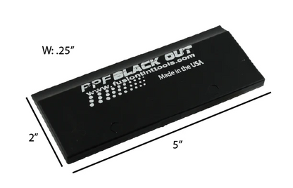 5" PPF Black Out Squeegee Blade