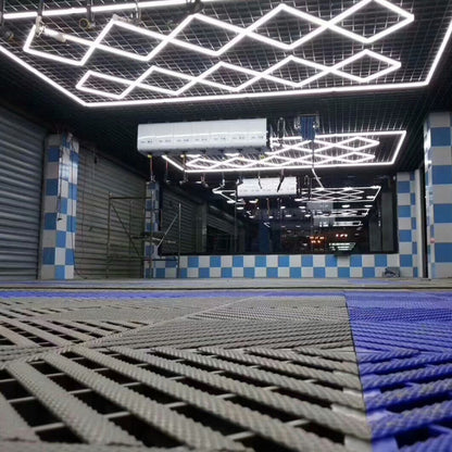 ST2018 model of the Vortex Hexa Light series installed, offering a sleek lighting solution.