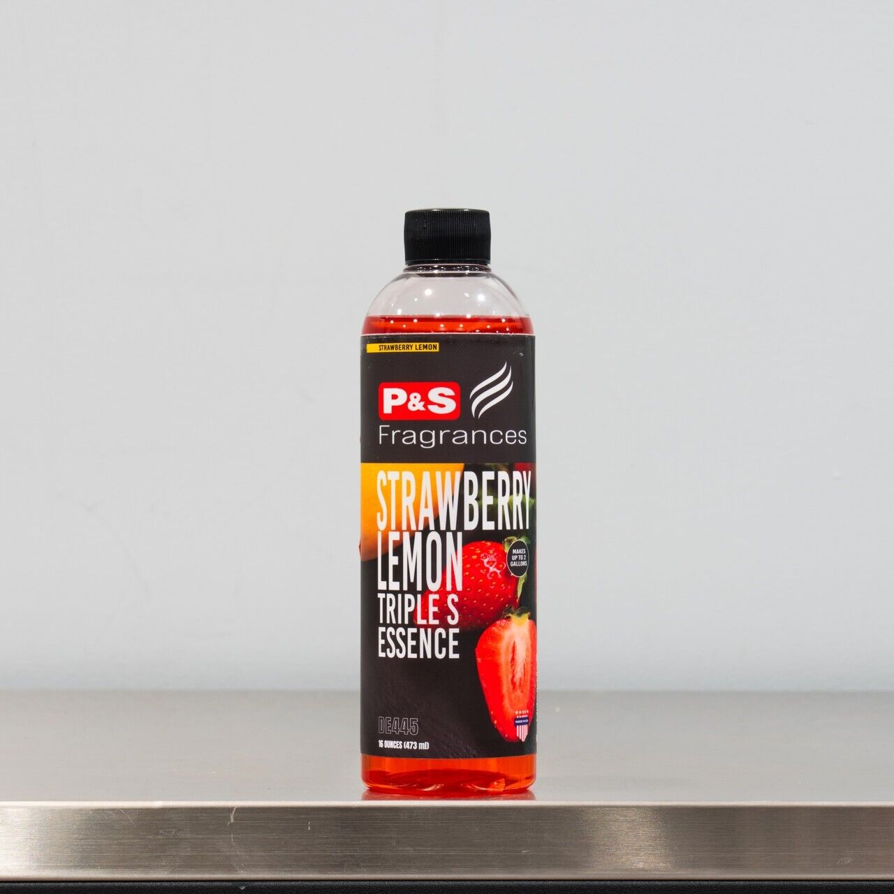 P&S Fragrances Strawberry Lemon Triple S Essence  bottle showing automotive air freshener liquid