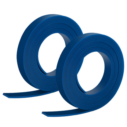 Fusion 120" Squeegee Channel Refill - Orange ,Blue & Red Rolls
