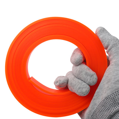 Fusion 120" Squeegee Channel Refill - Orange ,Blue & Red Rolls