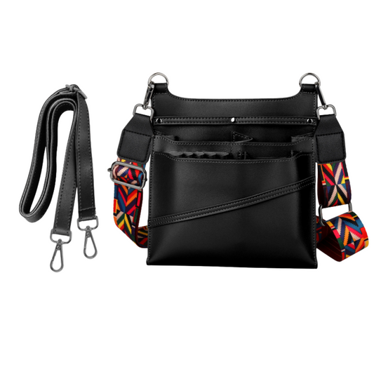 Leather Tool Bag – Waist & Crossbody with Adjustable Straps