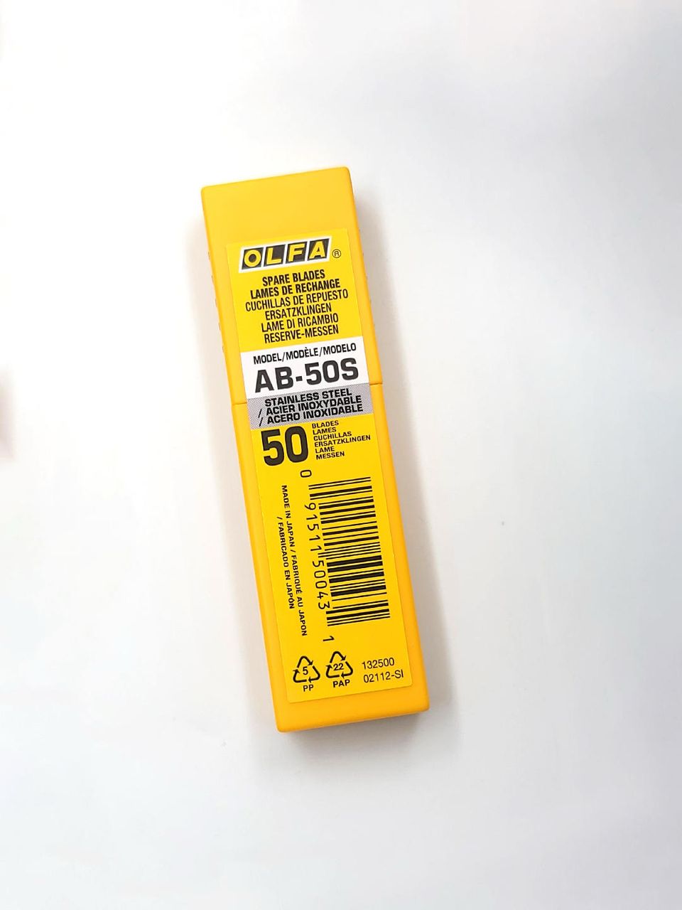 Olfa AB-50S Stainless Blade (50 pack)