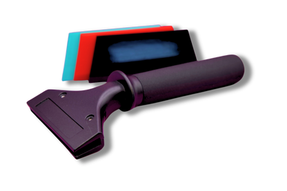69TOOLZ Handle Squeegee With 3pcs Soft Rubber Blade