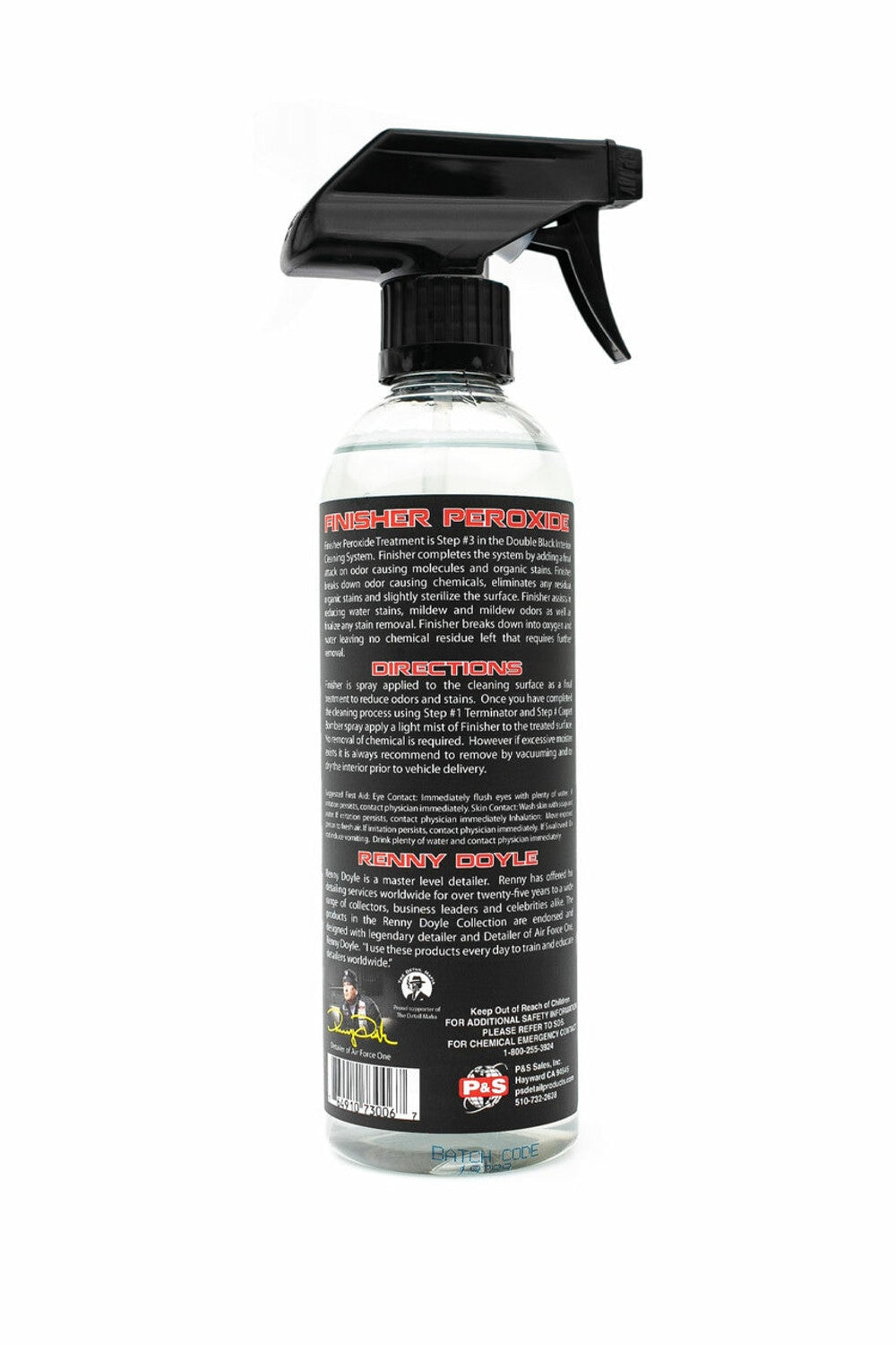 Finisher Peroxide Treatment