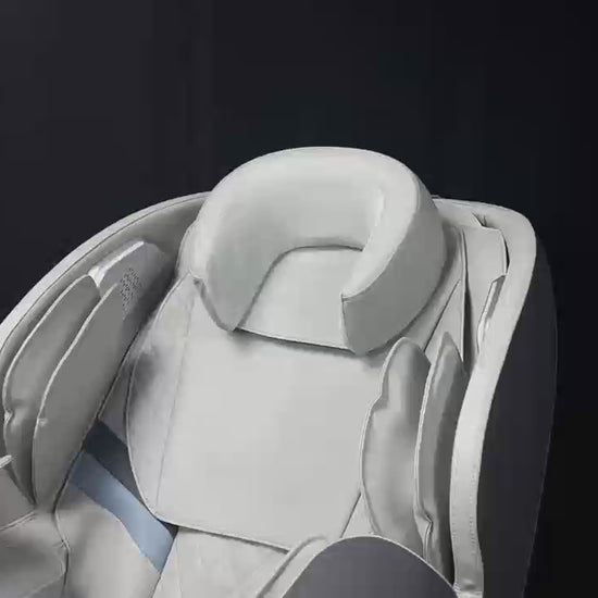 Video demonstration of the Ultimate Relaxation Massage Chair in action, highlighting its luxurious full-body massage features and the enhanced customer relaxation experience in waiting areas.