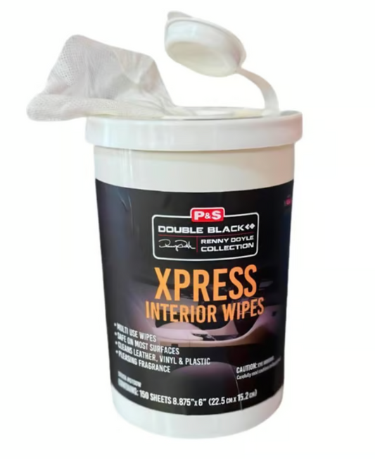 P&S XPRESS Interior Cleaner Wipes - 150 Count